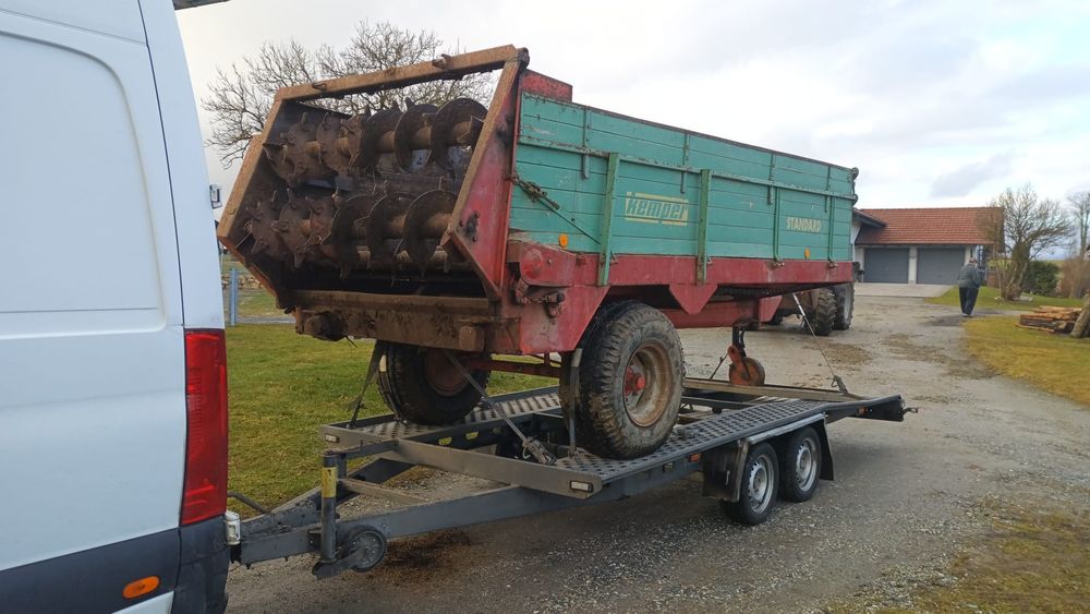 Mig gunoi 5,6 t (remorca imprastiat gunoi 6 tone)