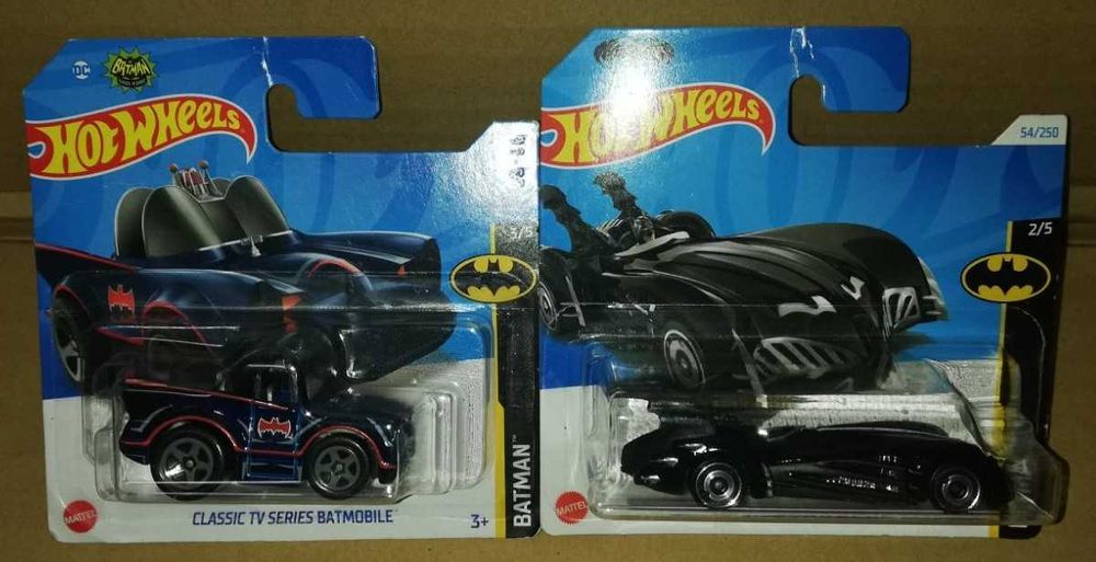 Оригинални колички Hot Wheels BATMAN / Batmobile - 24 модела