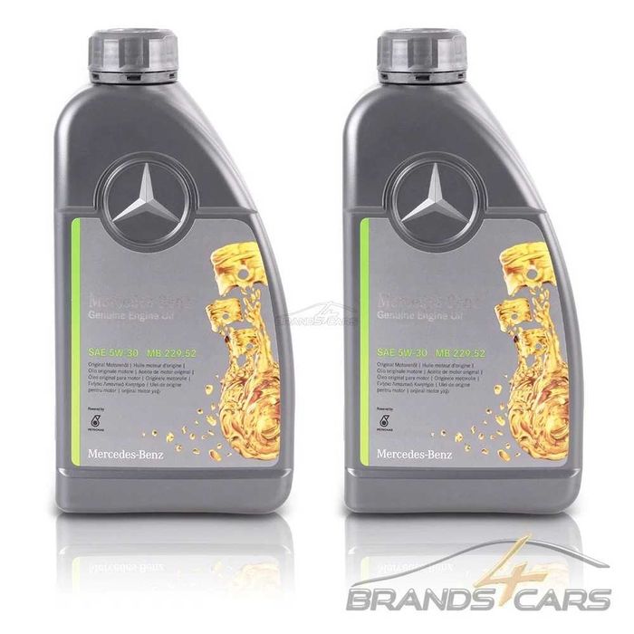 Комплект оригинално масло с филтри MANN за Mercedes C W204 и E W212 OM651