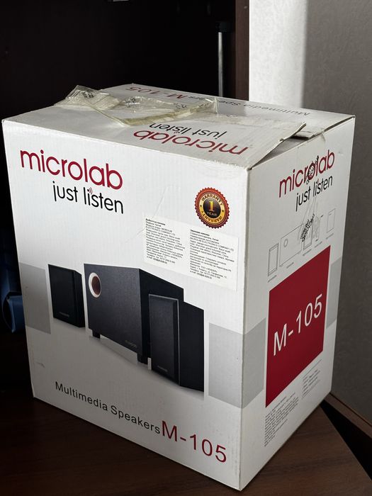 Компьютерные колонки microlab m-105