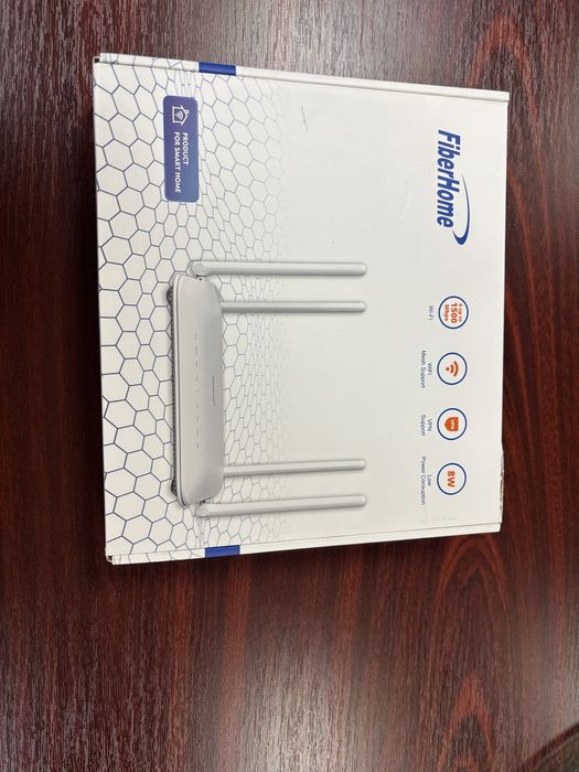 Router Wireless FiberHome SR1041K, WiFI 6, 1000 Mbps, Alb Negoiesti ...