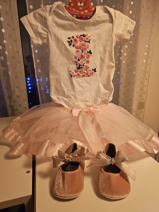 1 an fetiță, set aniversar deosebit