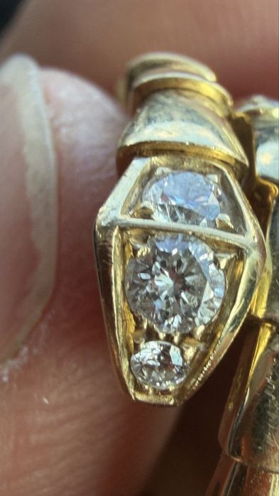 Bulgari Serpenti VIPER Diamond  пръстен