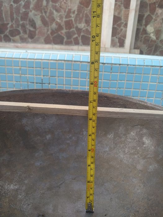 Очаг с казаном б/у