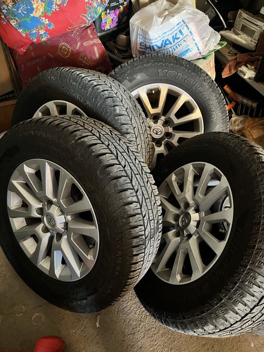 Диски шинами на Прадо