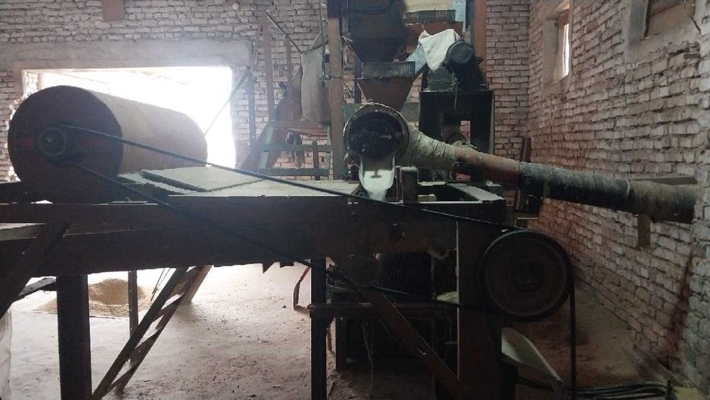 Продается мельница риса, хлопка