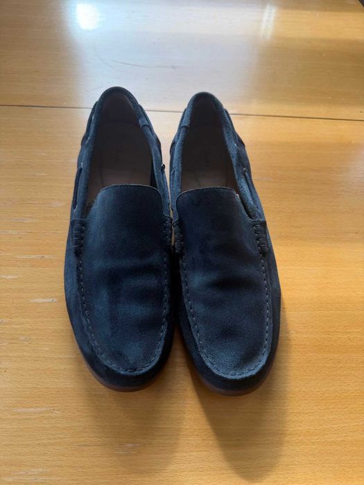 Clarks Men Loafer, Navi Blue, Size- 44