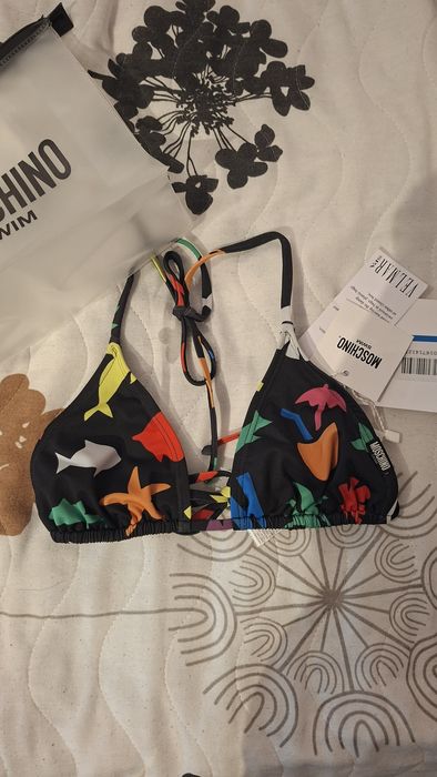Moschino swim оригинален бански горнище 70