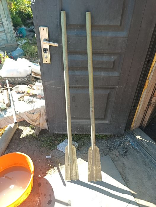 Весла алюминиевые и деревянные для лодки