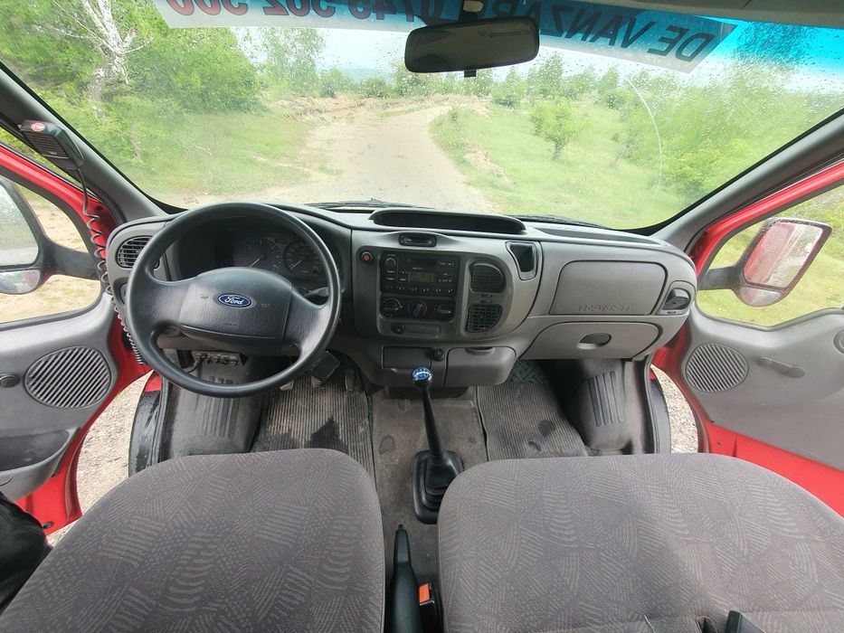 Ford transit - camionetă cu prelată, categ B