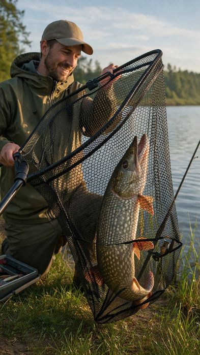 Подсак MONSTER "WPE" Длина-230см, Сетка:70×60×80