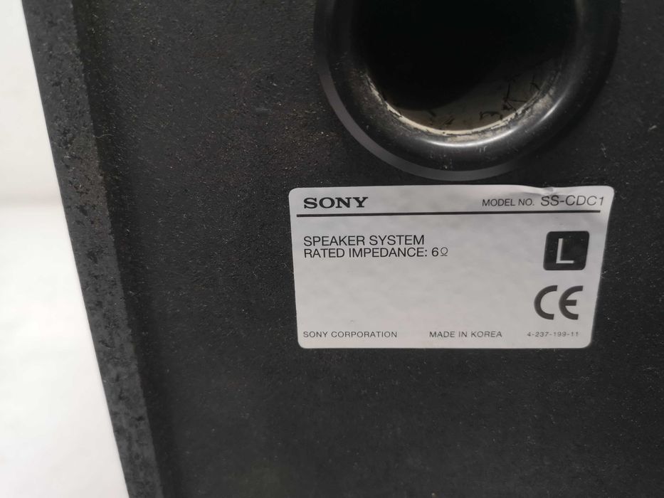 Уредба - Sony CMT-DC1