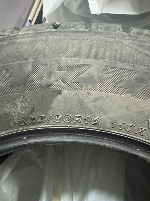 Bridgestone Blizzak 265 60 R18