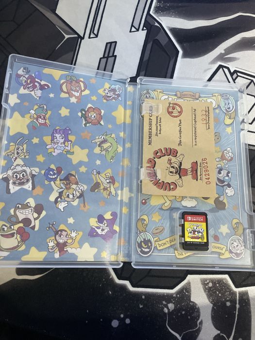 Cuphead картридж