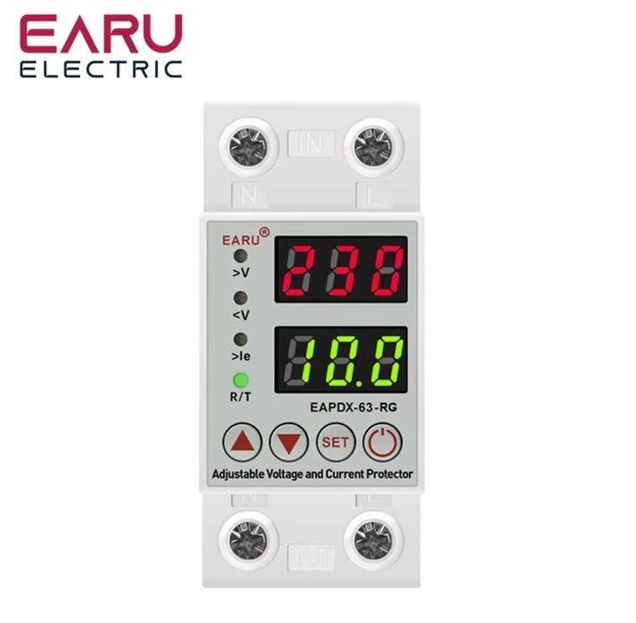 Напреженова защита за пренапрежение, ниско, високо напрежение 63А