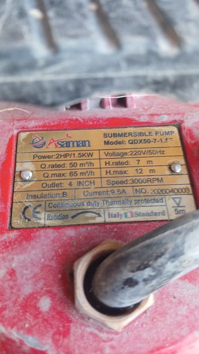 Suv nasosi sotiladi
