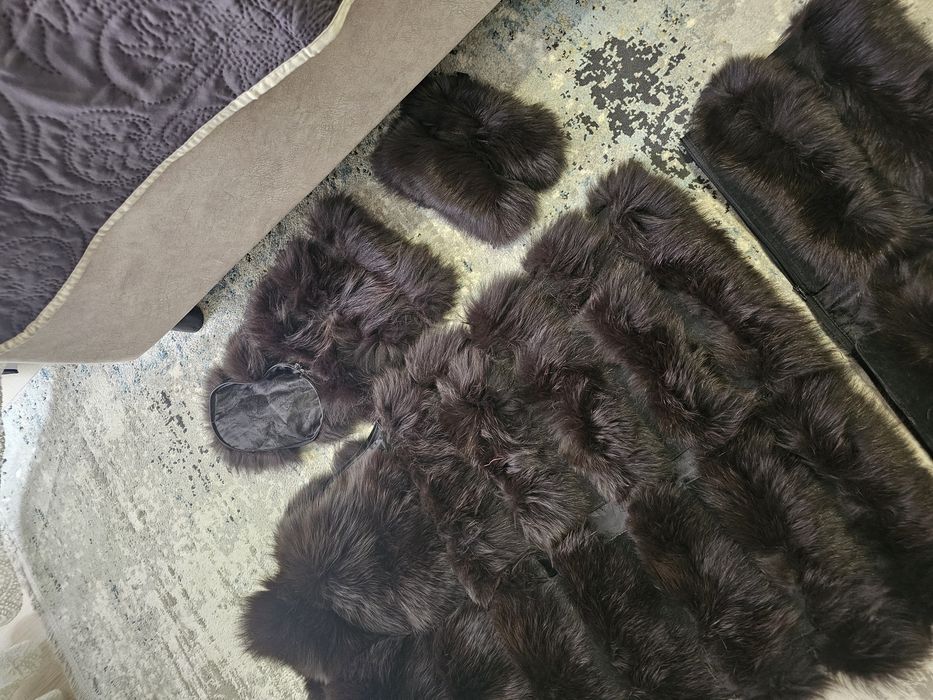 Продам шубу-трансформер из песца!