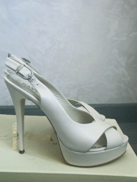 Белые летние  басаножки