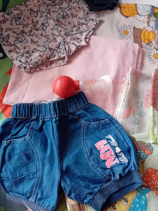 Бебешки дрешки и спално бельо за кошара - от 0 до 1 година