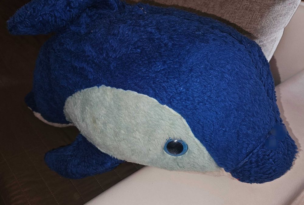 Голям плюшен делфин