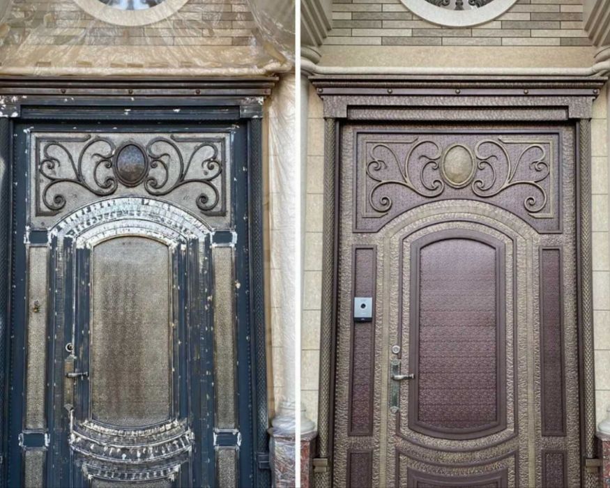 Ремонт ворот сварочные работы покраска