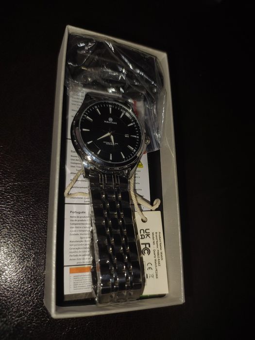 Ceas Pablo Raez – Argintiu (Model clasic elegant)