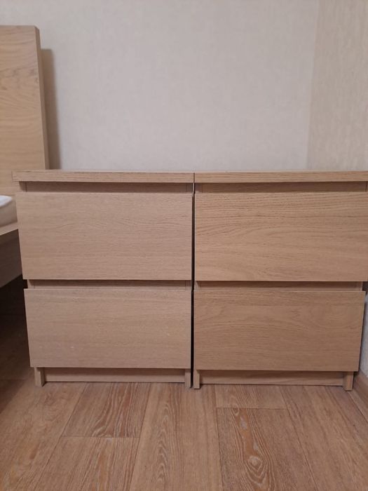 Продам кровать с тумбами от Икея