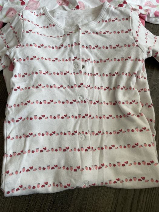 Комплект от 4 бодита с дълъг ръкав пижама ромпери 18-24 месеца момиче