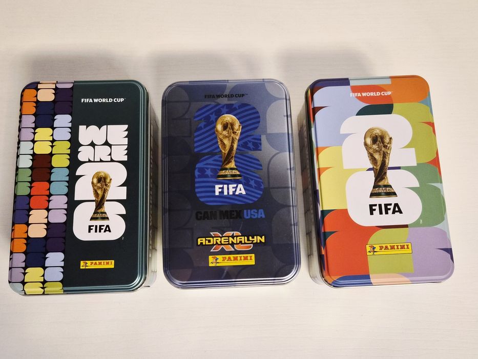 Метални кутии Panini FIFA World Cup