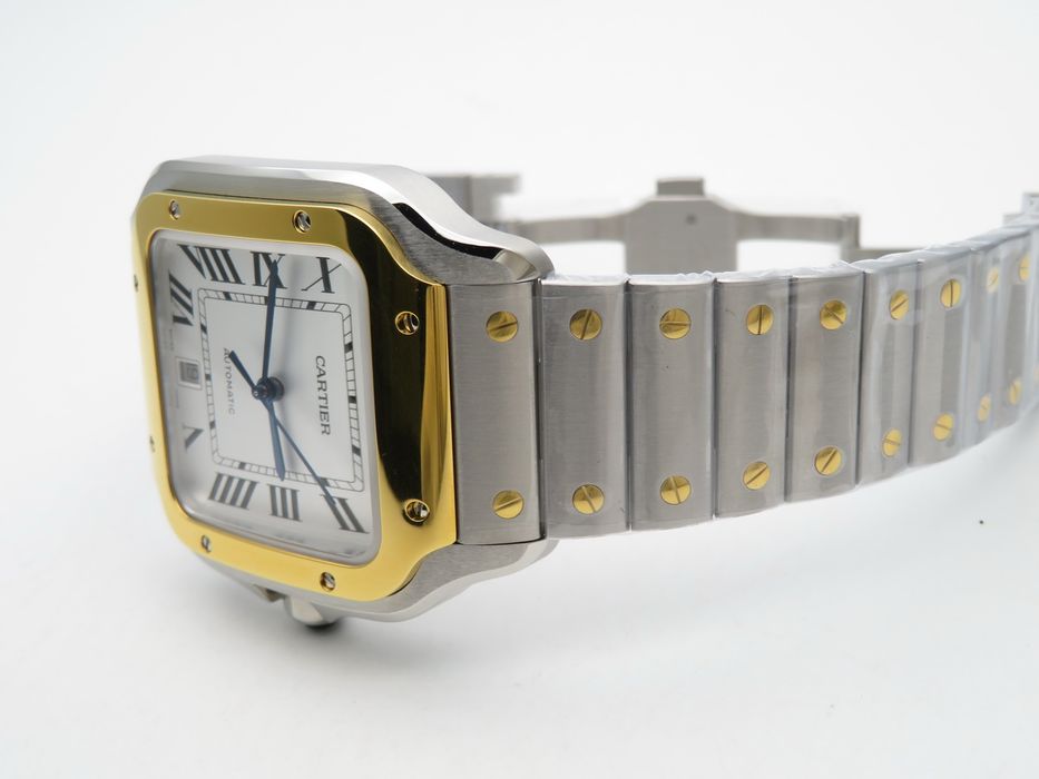 Cartier Santos de Cartier 40mm Two-Tone Жълто Злато - Автоматичен - QC снимки