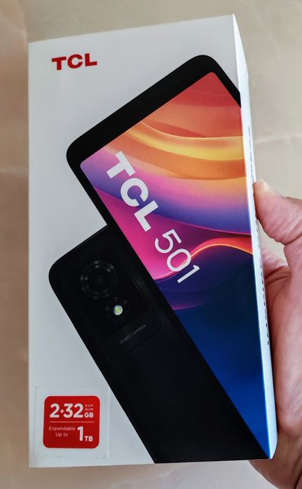 TCL 501 Black 2/32 GB Dual Sim sigilat!