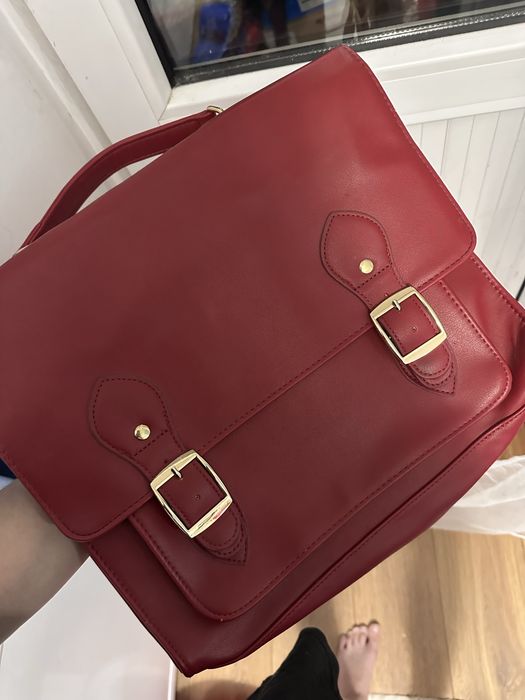 Винтажная satchel/сумка-портфель.