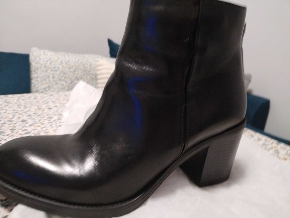 Дамски боти естествена кожа, 39, Vera Pele