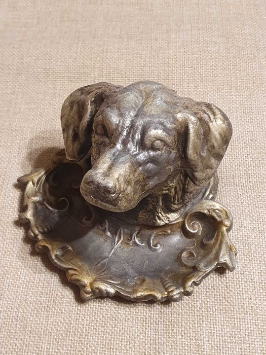 Пепельница Собака советская.