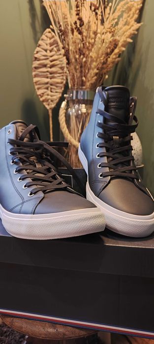 Високи Кожени кецове Tommy Hilfiger