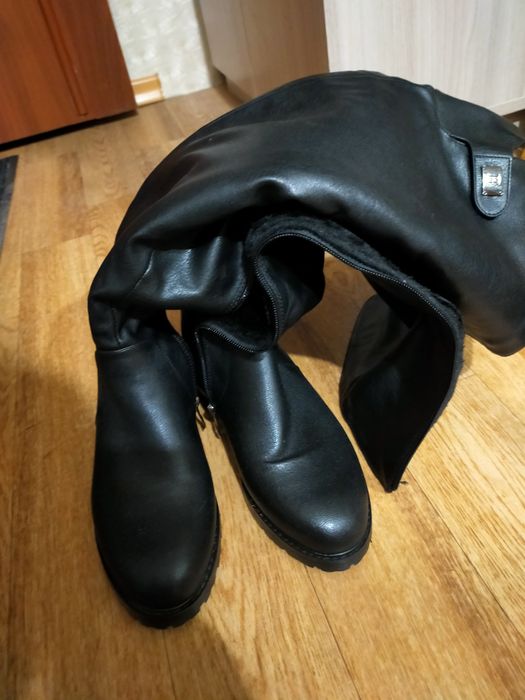 Осенние сапоги ( ботфорты)