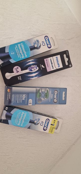 Rezerve periuța dinți oral B iO cu 2 capete si 4 capete