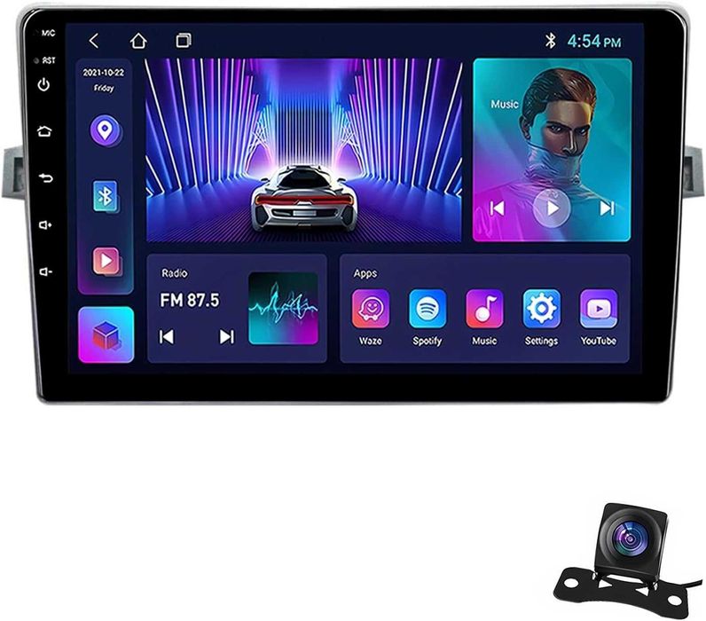 Мултимедия за TOYOTA Verso R20 VERSO 09-18 Android Двоен дин Навигация