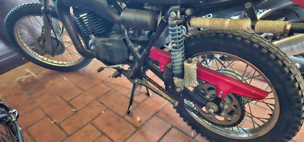 Harley Davidson Cagiva SX 350 2t - lipsă acte, cui pontou și husă șa