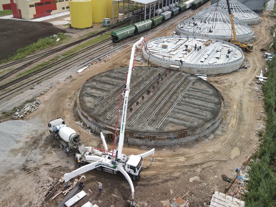 Услуги автобетононасоса