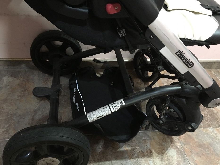 Комбинирана количка Чиполино Нева Муув две в едно, цвят: ванилия