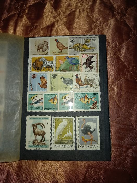 Албум с ретро марки