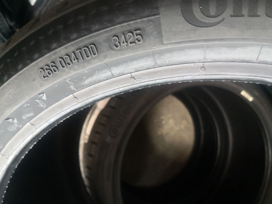 225 40 18 предни 255 35 18 задни гуми спорт пакет continental 4 броя дот 25 26