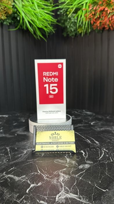 Noble Amanet - Redmi Note 15, 256gb, NOU