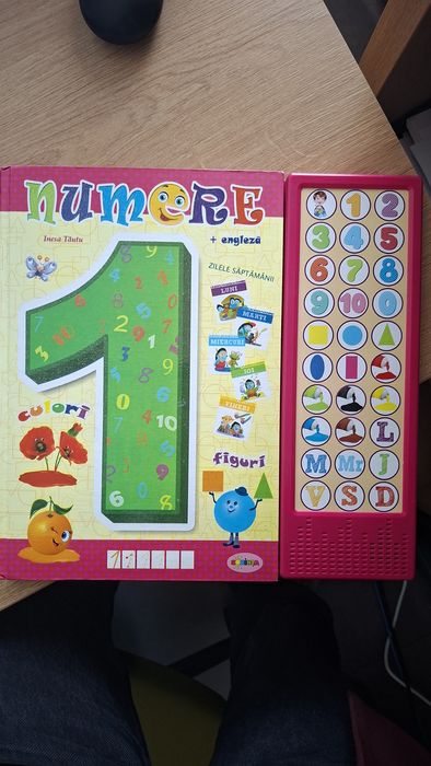 Carte cu sunete,  editura Dorinta - Numere