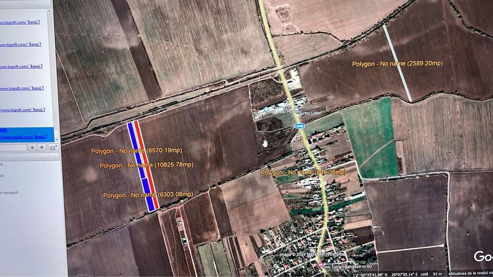 Teren Tunari - Dimieni 10850mp