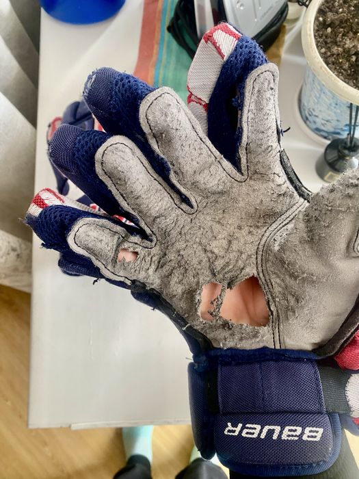 Хоккейные перчатки bauer 1s размер 14