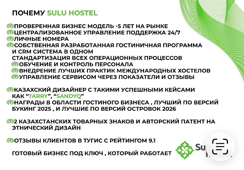 Продаю франшизу hostel