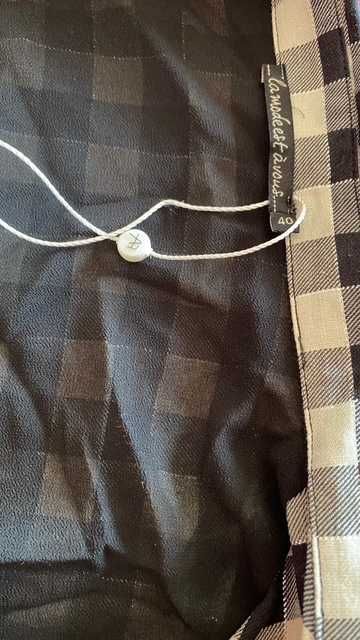 camasa eleganta alb cu negru marime 40