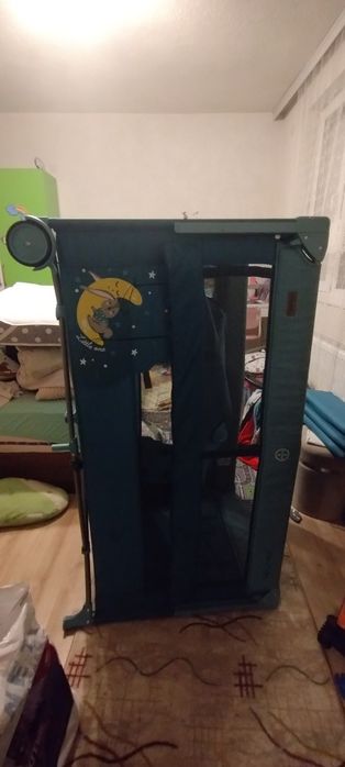 Детска кошара комплект с матрак и протектор